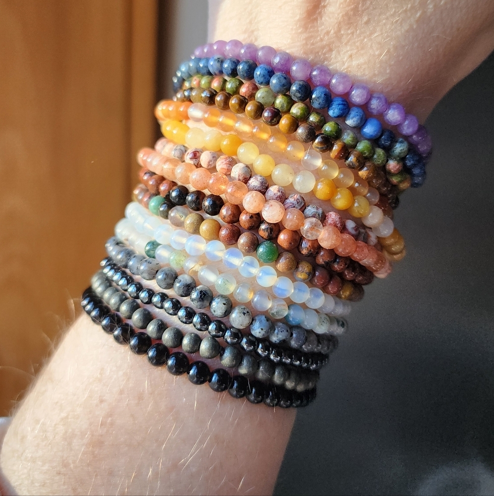 *New Stock* Genuine Crystal 4mm bracelets - Picture 2 of 14